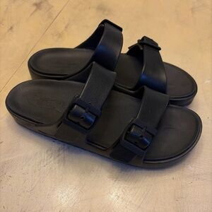 Skechers Foamies Arch Fit Cali Breeze 2.0 Leyla Sandals Women's Size 9 Black New